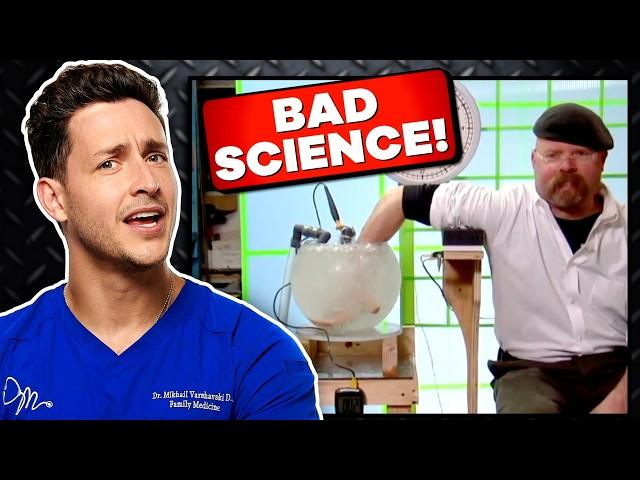 Doctor Reacts To MYTHBUSTERS Medical Experiments