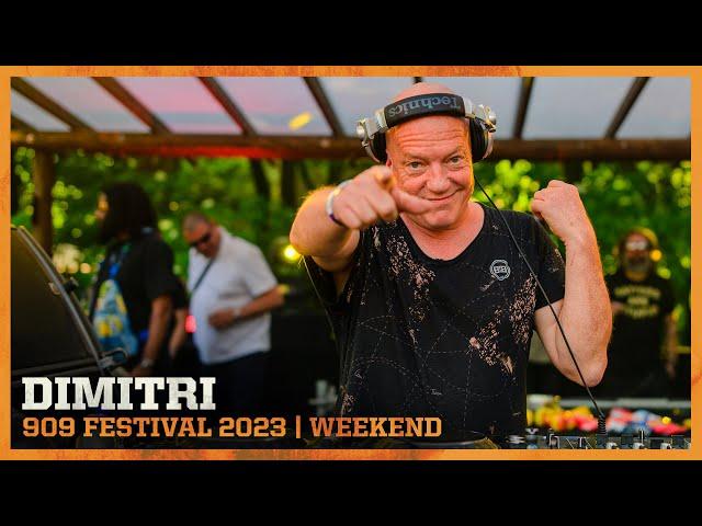 DIMITRI at 909 FESTIVAL WEEKEND 2023 | AMSTERDAM