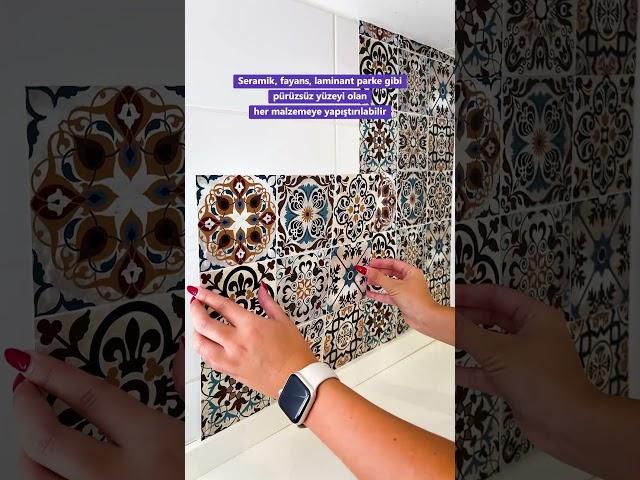 30x30 Cm Kendinden Yapışkanlı PVC Karo