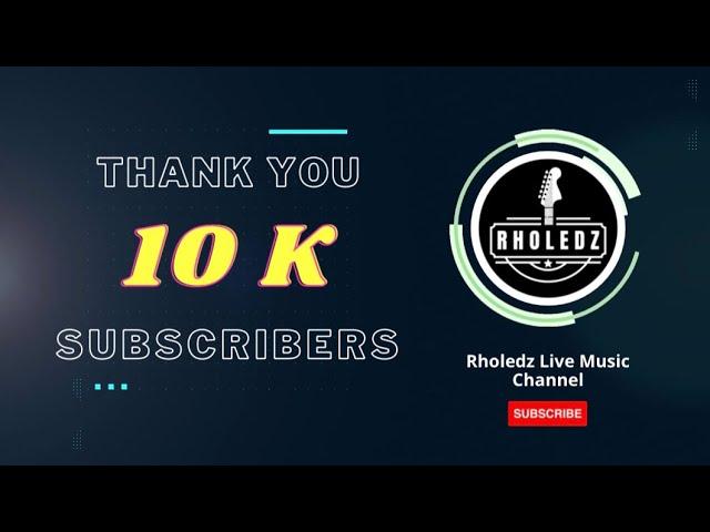 Thanks for all your support! Rholedz 10K Subscribers reached️