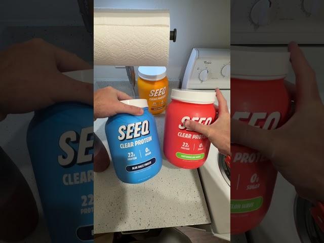 Protein Game Changer! SEEQ Clear #Protein