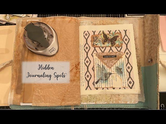 Hidden Journal Spots for Junk Journals