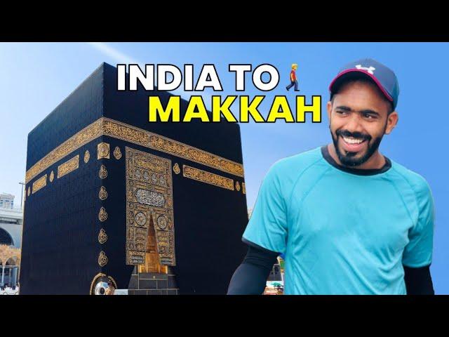 A Man WALKED 5,000 MILES TO MAKKAH from India!