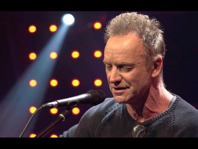 Message in a Bottle - Sting en acoustique dans le Grand Studio RTL