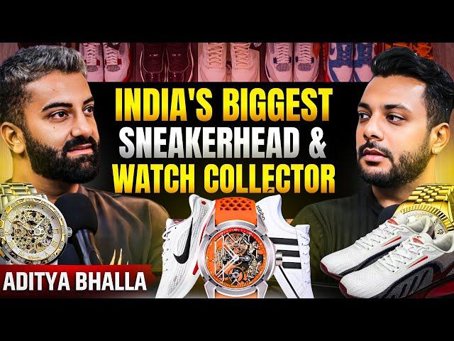 Ram Mandir “Jai Shree Ram” Watch Rs.34,00,000Biggest Sneakerhead Ft. Aditya Bhalla Realtalk