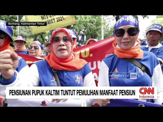 Pensiunan Pupuk Kaltim Tuntut Pemulihan Manfaat Pensiun