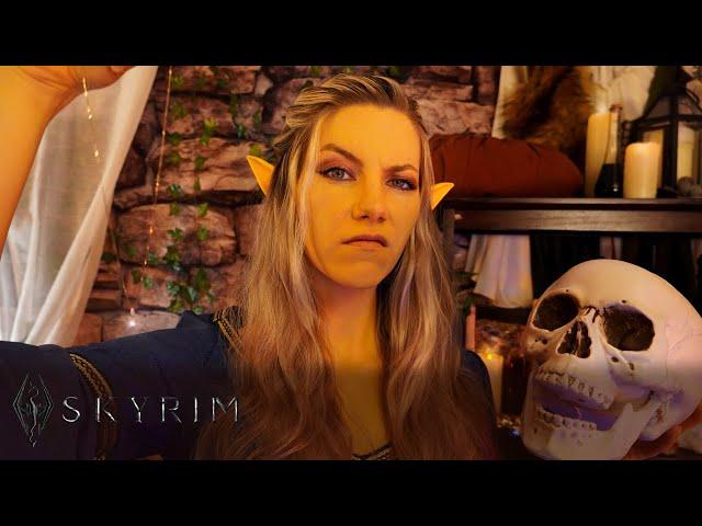 Rude Elf Tailor Wants You Out of Her Shop  Skyrim Altmer ASMR, Soft Spoken Fantasy Roleplay