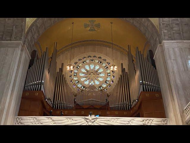 Vierne at the BIGGEST Catholic Church in America! (with 64’ stop!)