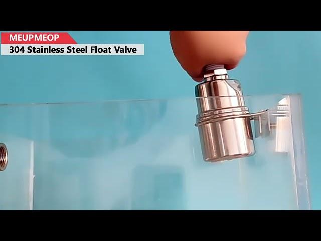 1/2" Automatic Water Level Control Valve Auto Shut Off Ball Mini  304 Stainless Steel Float Valve