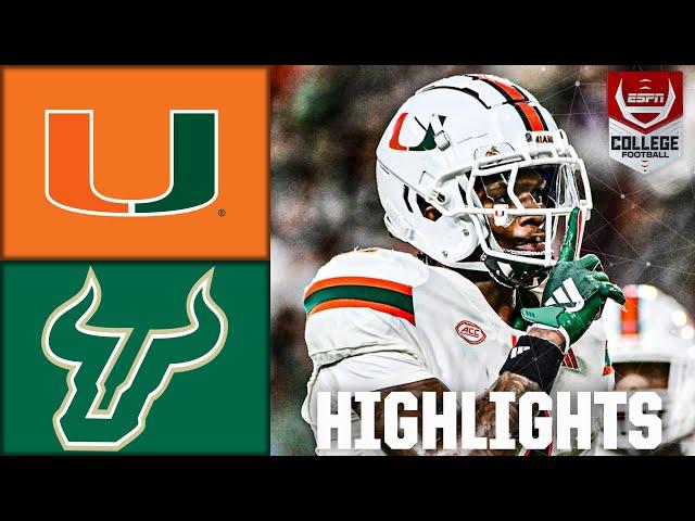 Miami Hurricanes vs. South Florida Bulls | Full Game Highlights | ESPN College Football