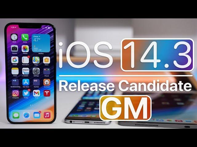 iOS 14.3 GM (Release Candidate) is Out! - What's New?