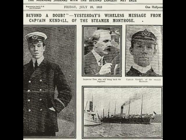 This date in Canadian history: July 31 #canada #history #london #crippen #transatlantic #quebec