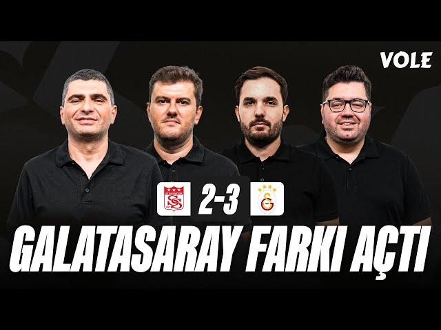 Sivasspor-Galatasaray Maç Sonu | Ilgaz Çınar, Sinan Yılmaz, Kerem Övet, Berk Göl | NAKAVT