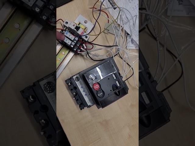 Replacement Schneider NSX MCCB motor operator fault