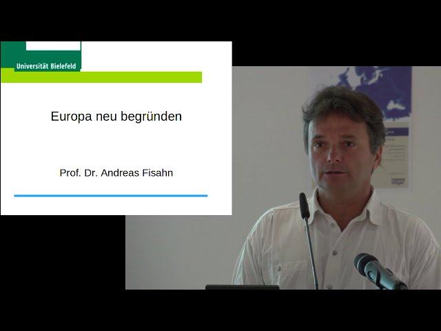 Prof. Dr. Andreas Fisahn, Europa neu begründen, 08.07.2014, Essen