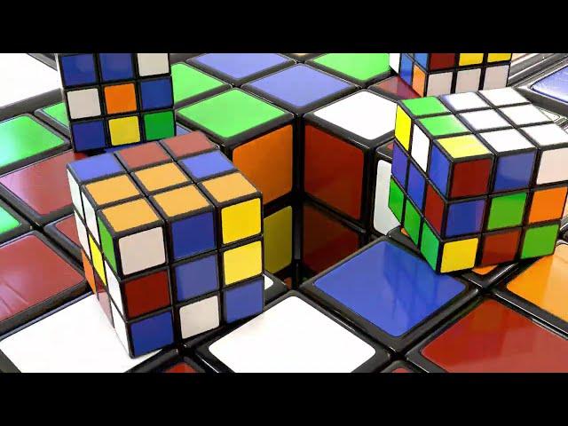 4K 60FPS Animated Windows Wallpaper - Rubik's Cube