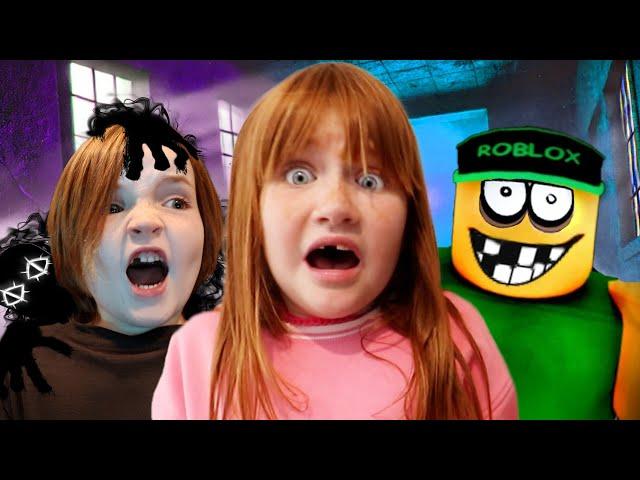 DON'T SLEEP the STORY!!  Adley & Niko save the neighborhood from Spider Grandma insomnia roblox game