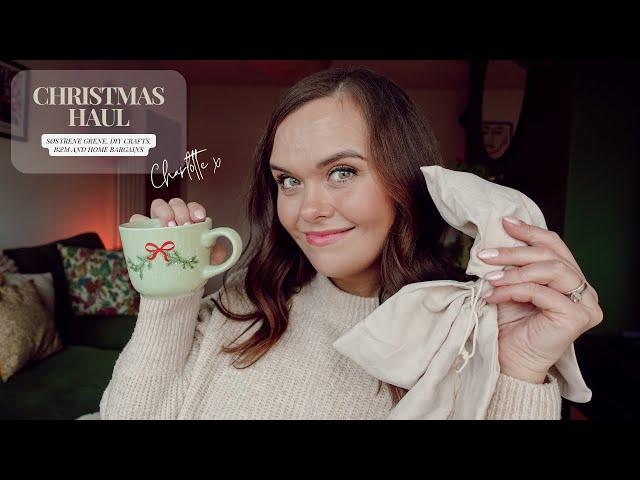 CHRISTMAS DECOR HAUL | SØSTRENE GRENE, B&M & CRAFT IDEAS