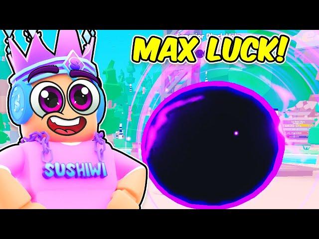 I Gave Myself MAX LUCK & Hatched Every SECRET Pet In Roblox Sushi Clickers X!