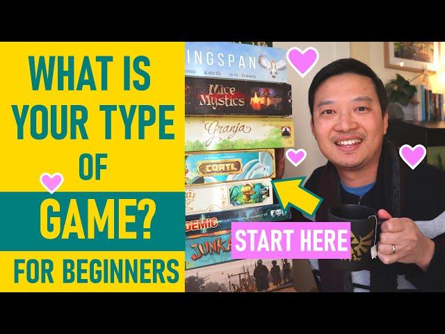 Board Game Types EXPLAINED for Beginners