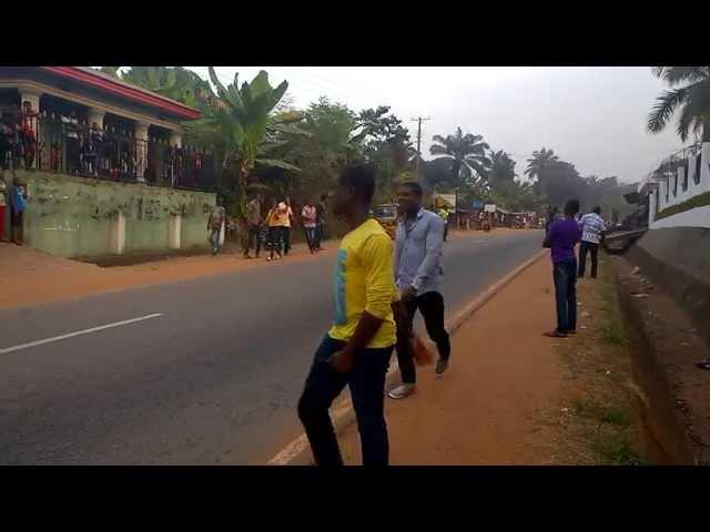 Masquerade Sprint At Mbaukwu - Awka South Anambra State, Nigeria