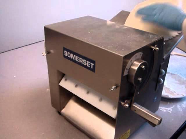 The Somerset CDR-100 Dough Sheeter Operation Demo