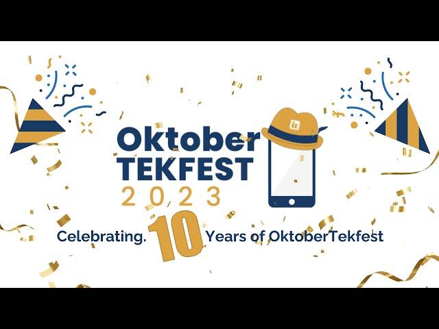 Welcome to Tekfest23 with Todd Royals!