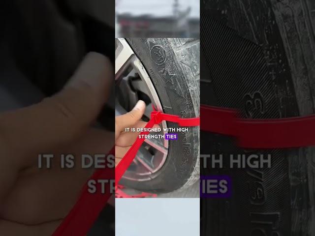 Stay safe this winter with anti-skid tire chains for all vehicles!