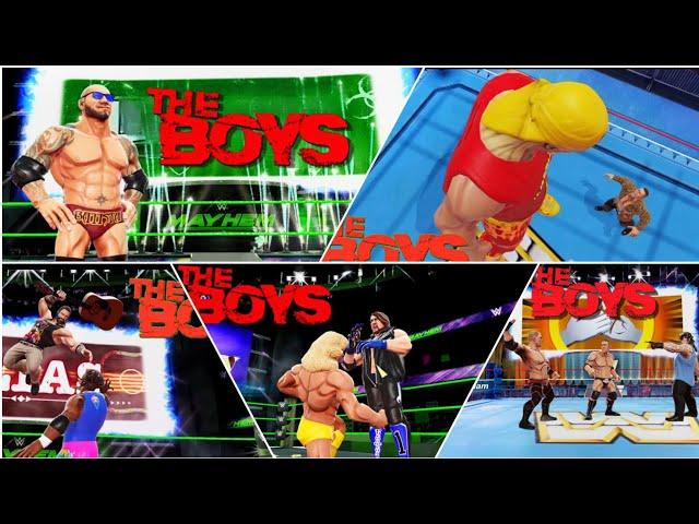 The boys memes WWE MAYHEM Part 1 #theboys #trending