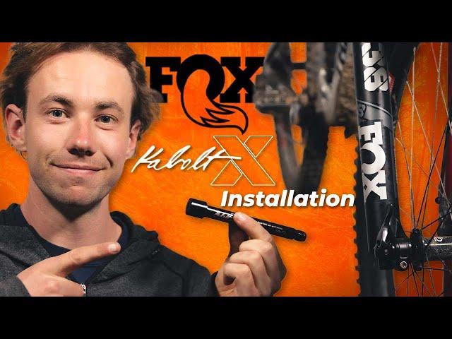 Fox 36 & 38 Kabolt X Axle Installation