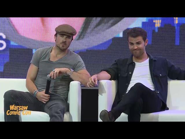 Ian Somerhalder i Paul Wesley panel at Warsaw Comic Con| Ptak Warsaw Expo