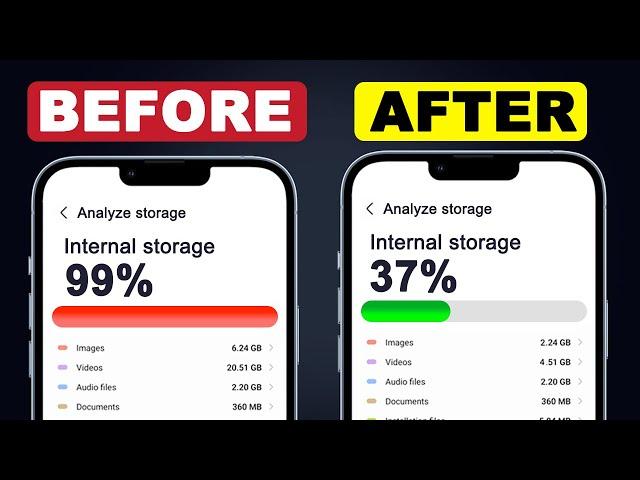 How To Free Up Space on ANY Android Phone ( 2024 Update )