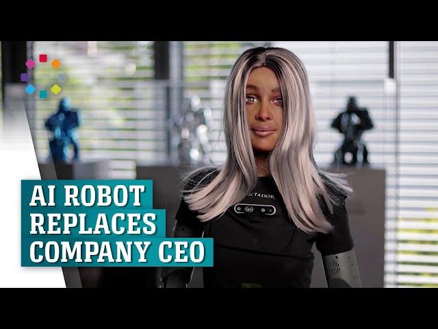 Drinks company appoints AI robot as 'experimental CEO'