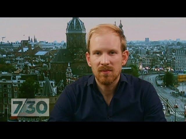 Rutger Bregman's viral tax speech did not go down well in Davos | 7.30