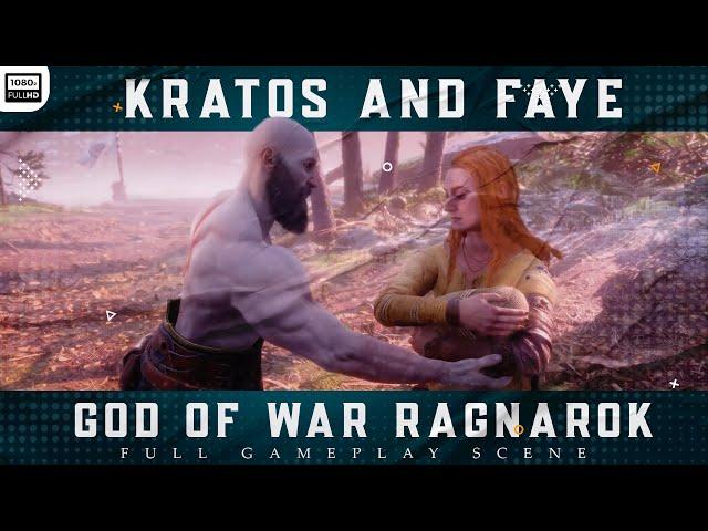 God of War 5 Ragnarok - Kratos and Faye |  Full Gameplay | Gamersdaily