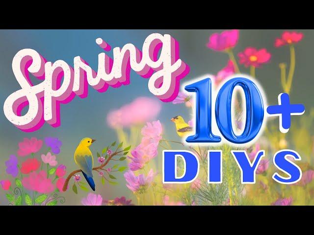 QUICK & EASY Spring Home Decor DIY Crafts You Will Love