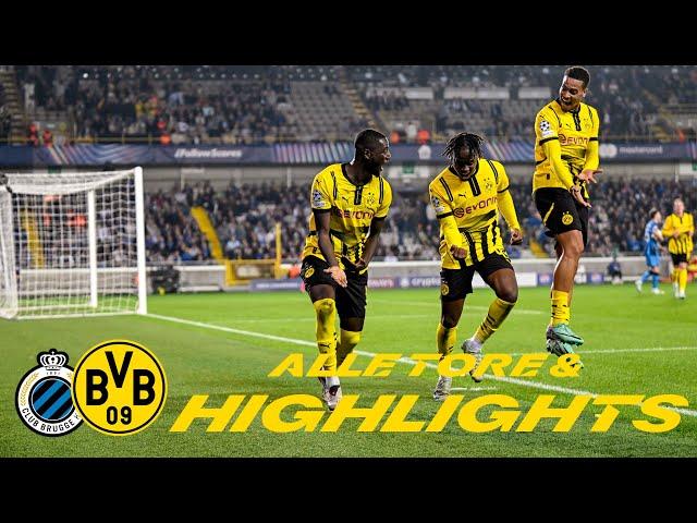 Match Highlights | Club Brugge - Dortmund 0:3 | UEFA Champions League