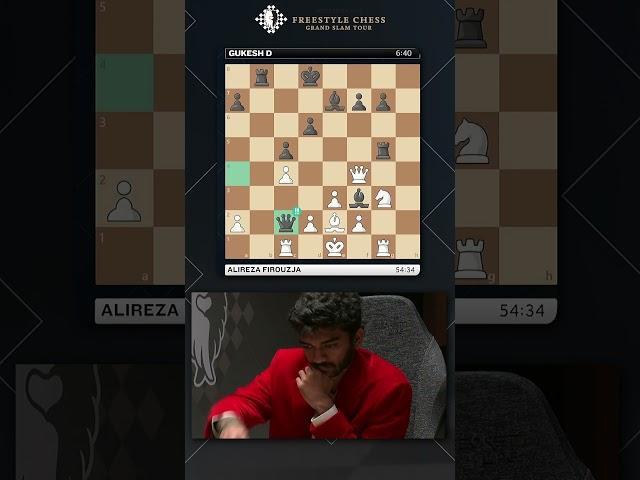 Gukesh's BRILLIANT Queen Sac in Freestyle Chess 2025!