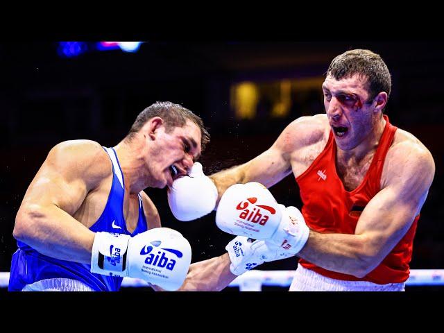 Davit Chaloyan (ARM) vs. Mark Petrovskii (RUS) AIBA World Boxing Championships 2021 (92+kg)