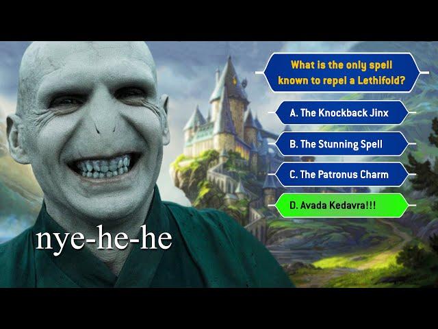 Voldemort Takes a TRIVIA QUIZ in 'Hogwarts Legacy'