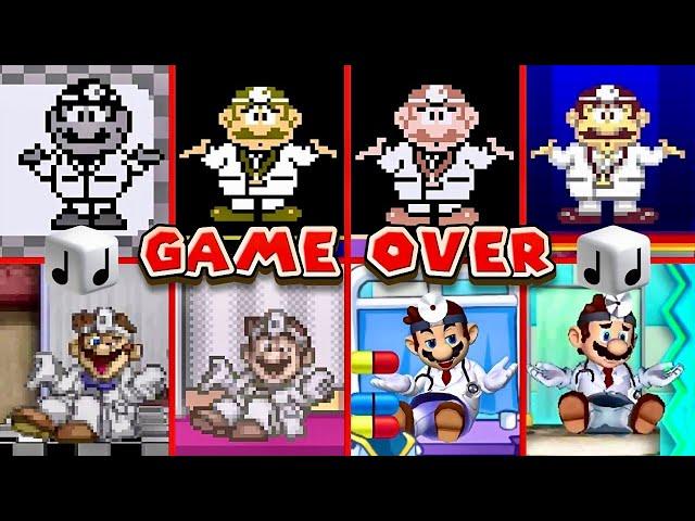 Evolution of Dr. Mario GAME OVER Themes