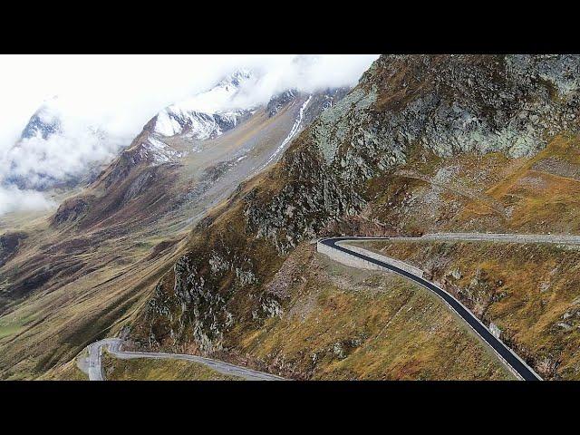 Timmelsjoch on the way to the pass on High Alpine Road