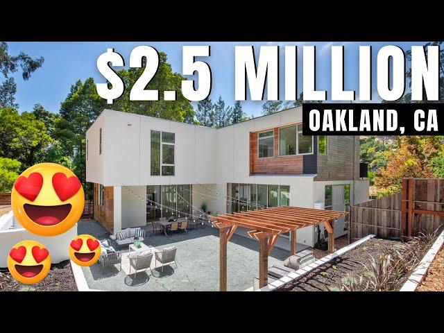 Inside a Stunning $2.5M New Construction Home in Oakland, CA