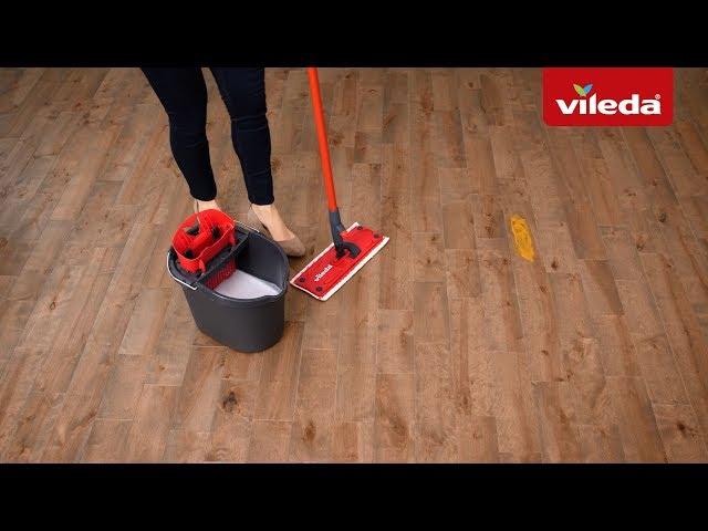 How to use the Vileda UltraMax Plus Mop and Bucket