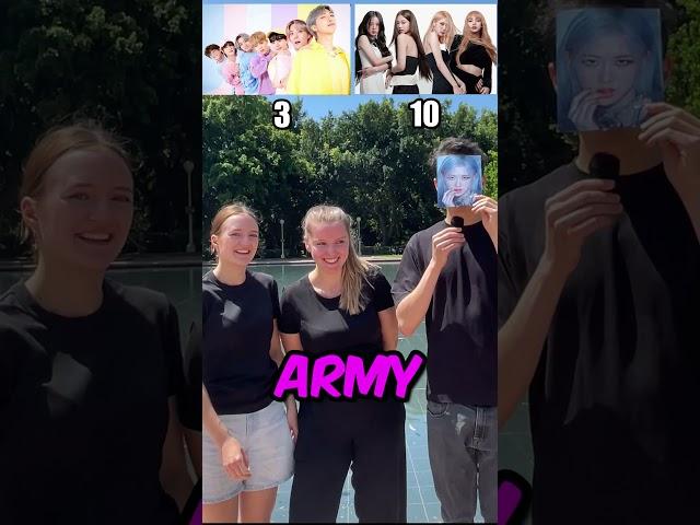 ARMY OR BLINK? (BTS or BLACKPINK) KPOP BATTLE! #blackpink #bts #btsarmy #blink #army #kpop #v #jisoo