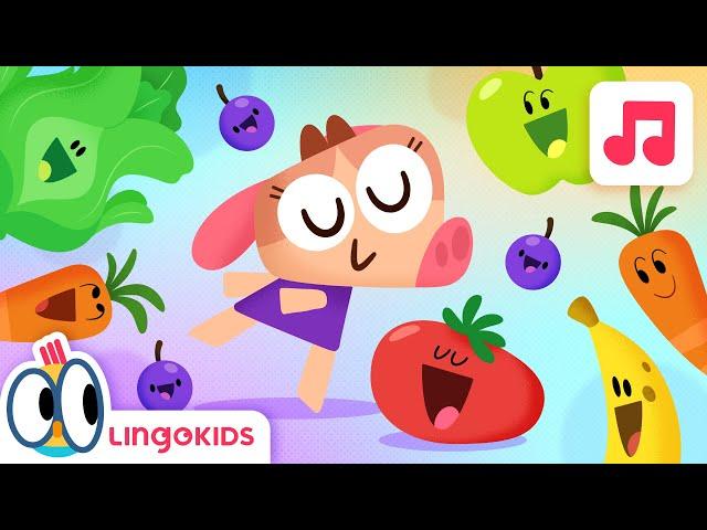 FRUITS and VEGETABLES Song for Kids  Song for Kids | Lingokids