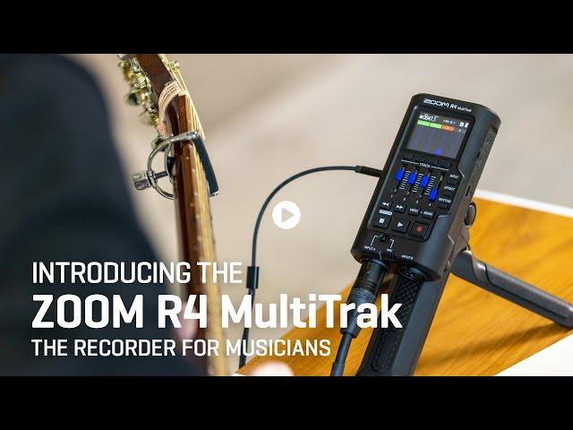 Introducing the Zoom R4 MultiTrak Recorder