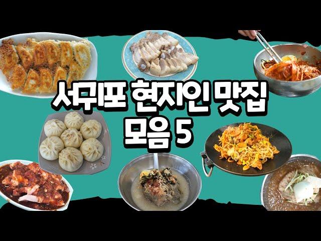 제주 토박이가 알려주는 제주 서귀포 현지인 맛집 / 진냉면 / 천일만두 / 용이식당 / 처가집연탄구이 / 앵콜열무냉면