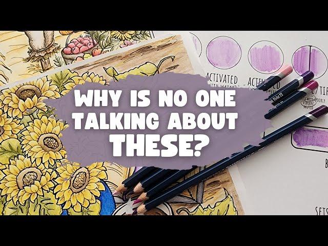These Watercolor Pencils Deserve WAY More Hype! My Derwent Watercolor Pencil Review