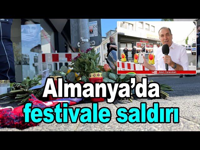 Almanya'da festivale saldiri / Adem Karacoban